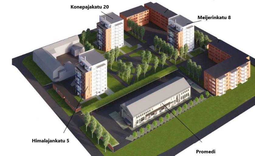 Pro Apartments 2 Vaasa Bagian luar foto